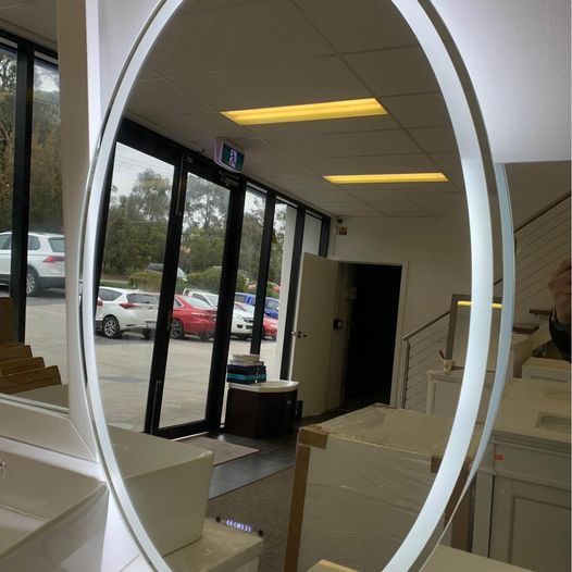 900x600mm Oval Shape Proximity Sensor LED Mirror - M-L3B