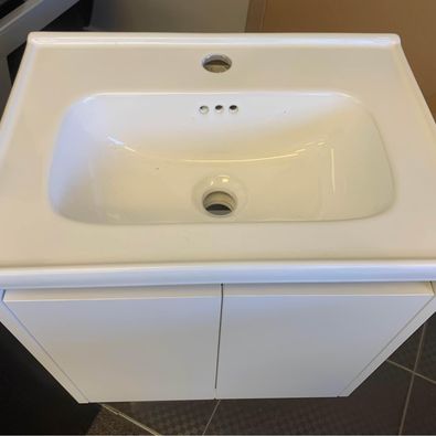 510mm SPC/Aluminium Alloy Wall Hung Vanity - 3310
