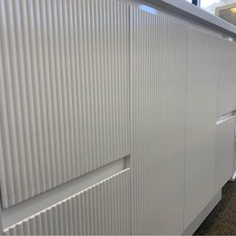 1200mm Gloss White Bathroom Vanity with Stonetop Undermount Sink - 617-C